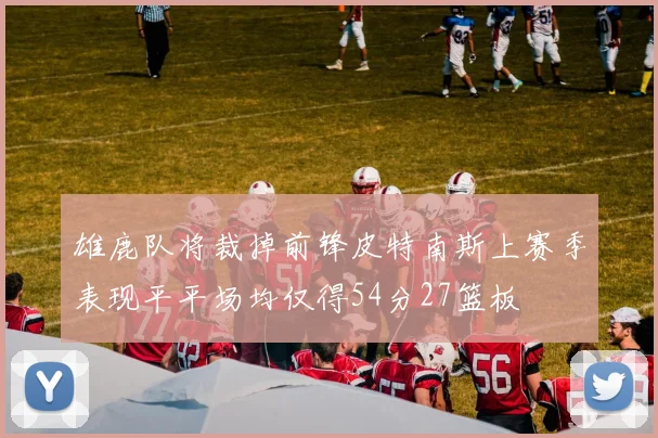 雄鹿队将裁掉前锋皮特南斯上赛季表现平平场均仅得54分27篮板
